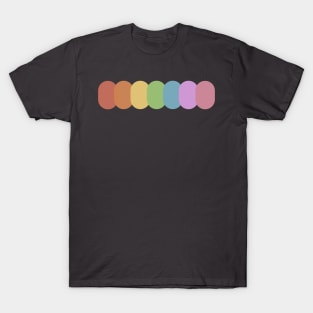 LGBTQ+ Stripe Design T-Shirt